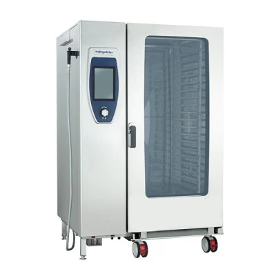 Öztiryakiler Konveksıyonlu Kombi Fırın Elektrikli 20*Gn 2/1 Tepsi Kıt Arabalı