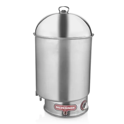 SilverInox 2047 Elektrikli Mısır Haşlama Kazanı 36 lt