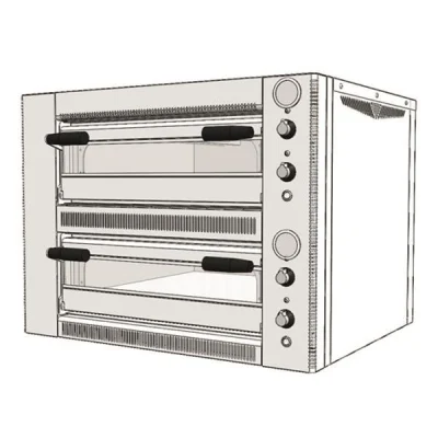 Venarro Frigga DYP - 9+9 Pizza Fırını Elektrikli
