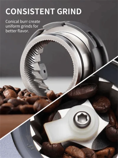 VOSCO BD-CG018 Dijital Espresso Kahve Değirmeni Ve Öğütücü