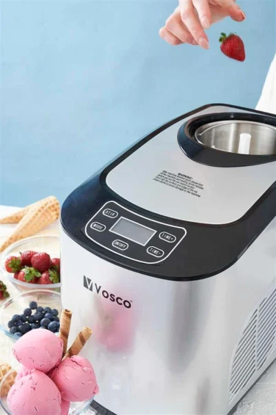 VOSCO VICM-15A Tam Otomatik Dondurma Makinesi (Kompresör Soğutmalı)