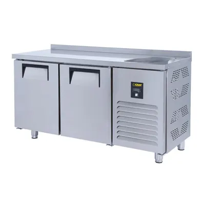 Gast TTEB1210C Tezgah Tipi 2 Kapılı Geniş Evyeli Buzdolabı