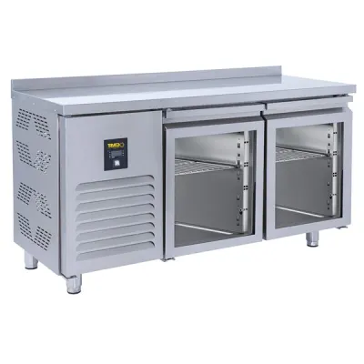 Gast TTCGB1200 Tezgah Tipi 2 Cam Kapılı Geniş Buzdolabı