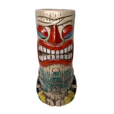 Biradlı Grv-20226 Seramik Tiki Mug 7.3x19.5 Cm 380 Cc