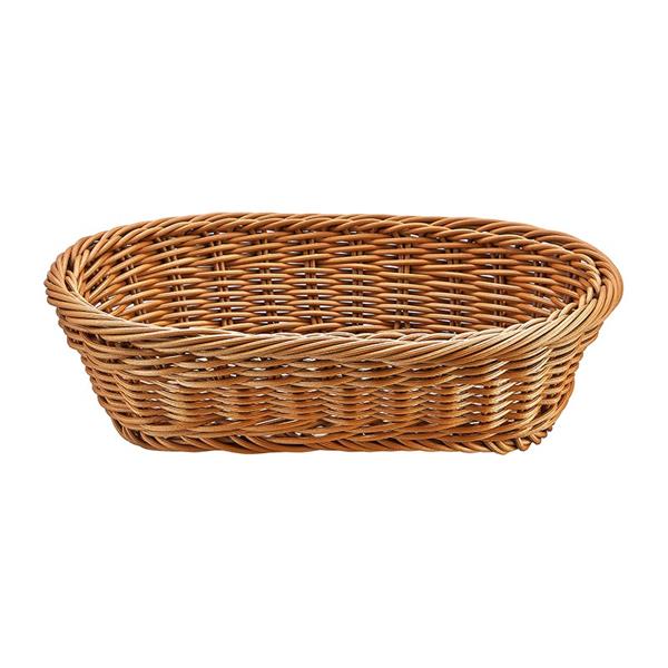 Biradlı Grv-2455 Plastik Oval Sepet 24X16X7 Cm