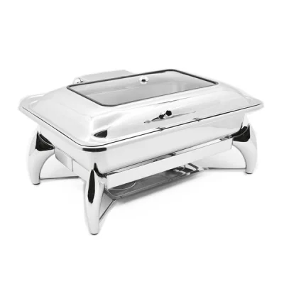 Biradlı Grv-4011 Ekonomik Chafing Dish 1/1 11,2 L