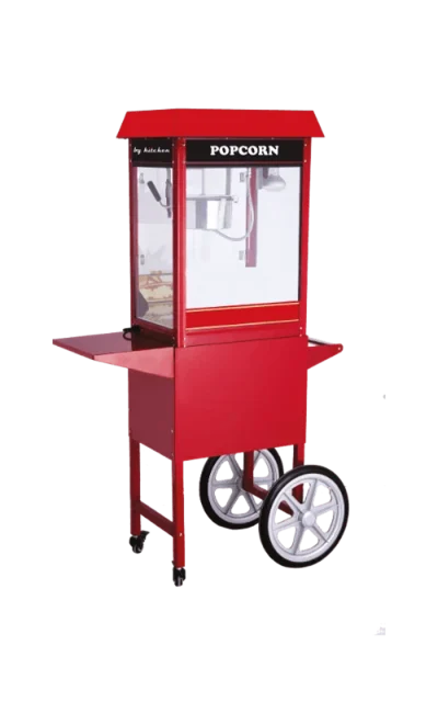 By Kitchen DPM-KA Kırmızı Arabalı Popcorn Makinesi