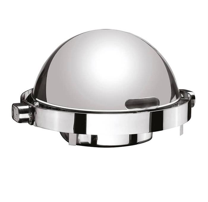 CHAFING DISH KÜRESEL KAP.DÜZ AYAK MAT