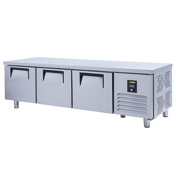 Gast PAGB1300C Pişirici Altı 3 Kapılı Geniş Buzdolabı