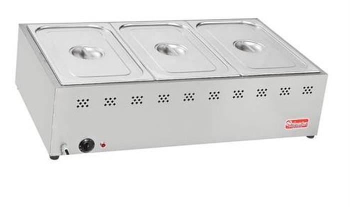 Himaksan BSÜ 4 3Lu + 1 Set Üstü Benmari Elektrikli