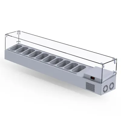 Gast SBC10 10 Gözlü Set Üstü Saladbar