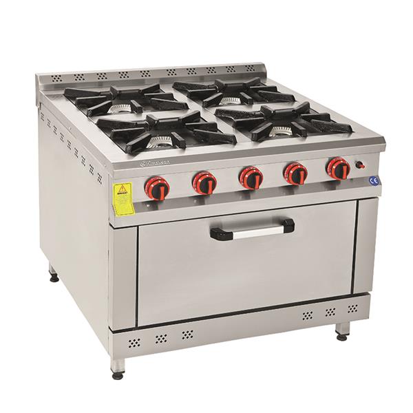 Himaksan KZG-1010 4+1 Gazlı Kuzine Dg-Ce