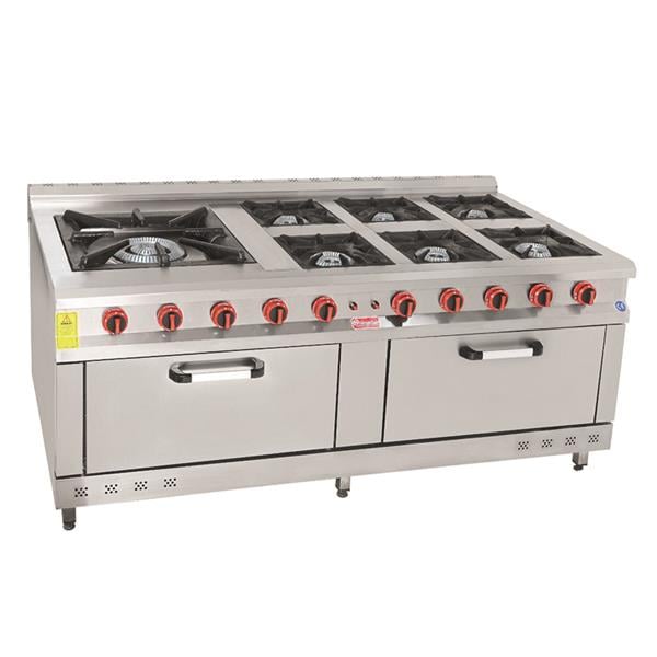 Himaksan KZG-2016 CE 6+2 Gazlı Kuzine Lpg-Ce