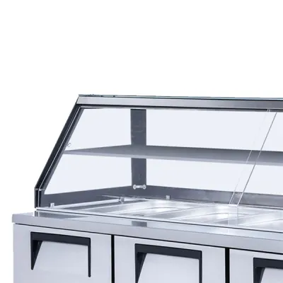 Gast CSB1300 3 Kapılı Camlı Servis Buzdolabı