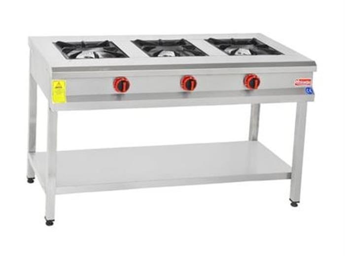 Himaksan TBOG 1350 CE 3 Lu Taban Raflı Ocak Gazlı Lpg-Ce