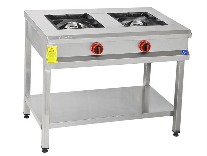 Himaksan TBOG 950 İkili Taban Raflı Ocak Gazlı Dg-Ce