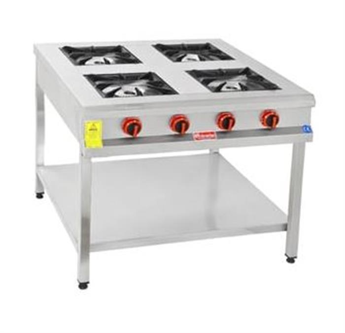 Himaksan TBOG 990 4 Lu  Taban Raflı Ocak Gazlı Dg-Ce