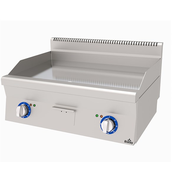 Atalay E-AEI-860-CR Setüstü Elektrikli Izgara, Krom Yüzeyli, 80x60x30 Cm,
