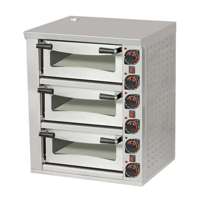 Omake 40x40 Cm Elektrikli 3 Katlı Pizza Fırını