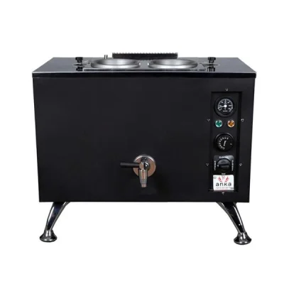 Anka 2 Demlikli Black Pro Elektrikli Çay Makinesi