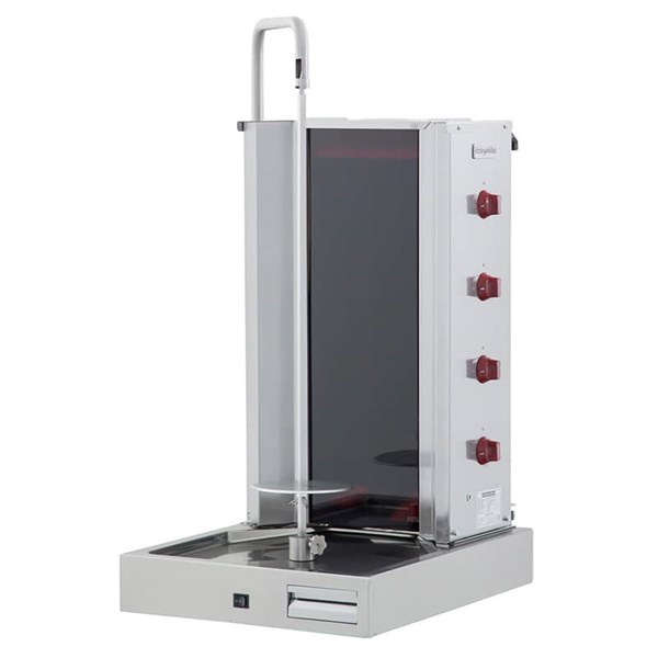Öztiryakiler Döner Ocağı Elektrikli Alttan Motorlu 4 Eud-Eco Model