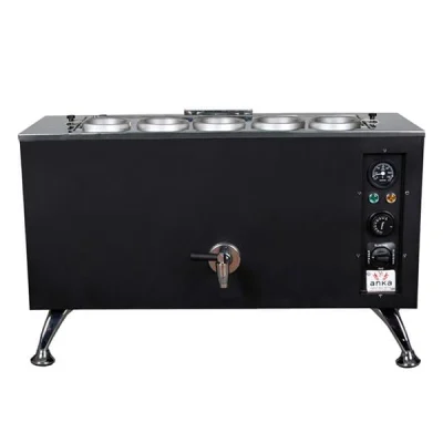Anka 5 Demlikli Black Pro Elektrikli Çay Makinesi
