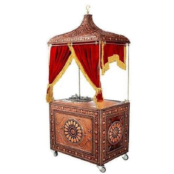Anka Arabalı Közde Kahve Standı 150x70x220