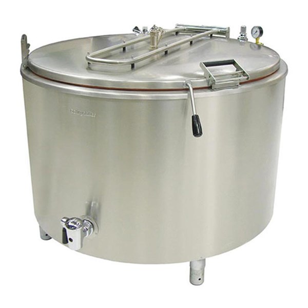 Öztiryakiler Kazan Krom Çelik Buharlı 400 Litre