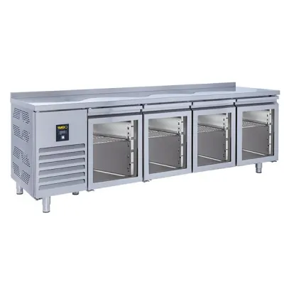 Gast TTCGB1400 Tezgah Tipi 4 Cam Kapılı Geniş Buzdolabı