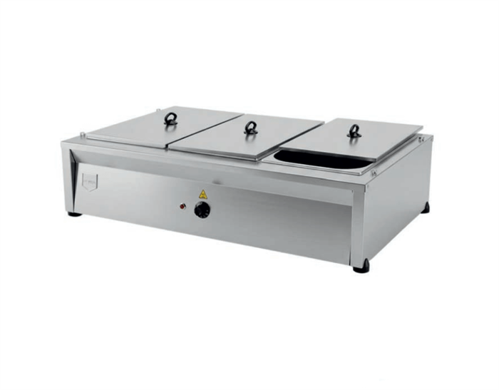 Remta B19(L) 3'lü Set Üstü Benmari Elektrikli 1/1 Gastronom