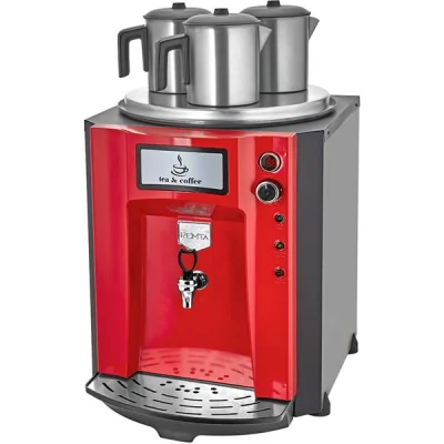 Remta DE10SP 3 Demlikli Premium Şamandıralı 40 lt Çay Ocağı Kırmızı