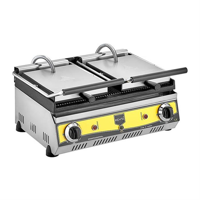 Remta R80 Çift Kapak Oluklu Elektrikli 20 Dilim Tost Makinesi