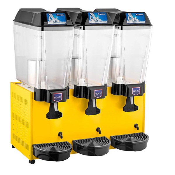 Remta ST20 Üçlü Ayran Makinesi 3x20 lt Sarı