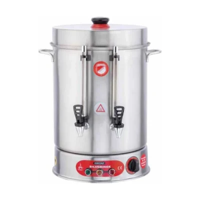 SilverInox 2033 120 Bardak İkazlı Metal Musluklu Çay Makinesi 12 lt