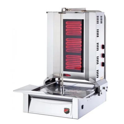 SilverInox AD-03 3 Radyanlı Alttan Motorlu Elektrikli Döner Ocağı