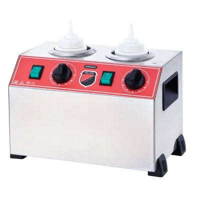 SilverInox SS-02 Elektrikli Sosluk 2 li