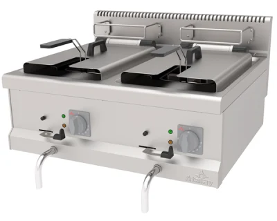 Atalay AEF-870 Elektrikli Fritöz 24 Litre Çiftli Fritöz 80x70x30