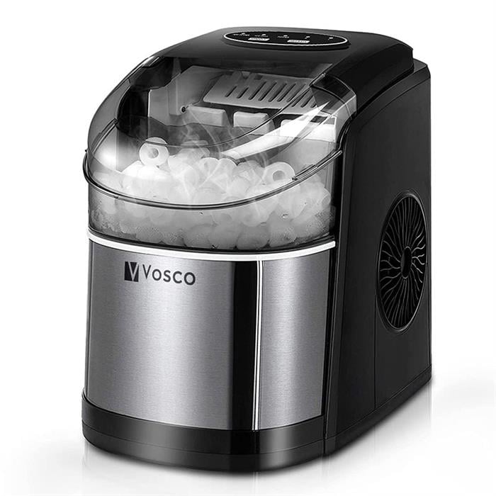 VOSCO VHZB-12C Buz Makinesi Siyah 12 Kg