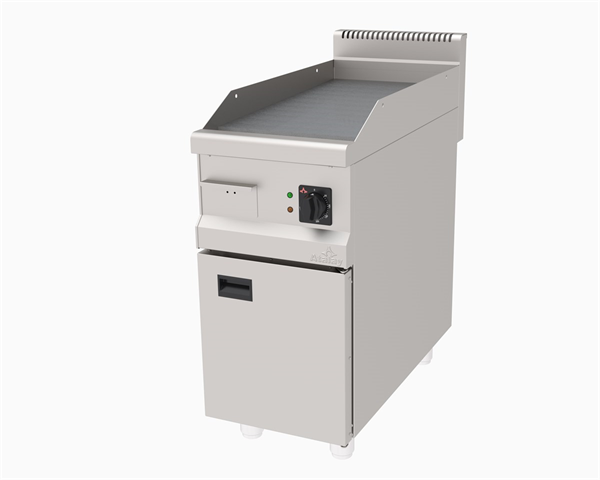 Atalay AEI-490-N-CR Elektrikli Pleyt Izgara Oluklu Yüzey Alt Dolaplı 40x90x85