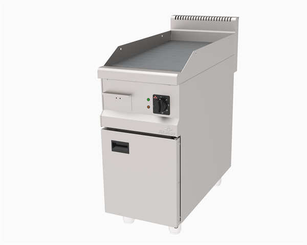 Atalay AEI-490-N Elektrikli Pleyt Izgara Oluklu Yüzey Alt Dolaplı 40x90x85