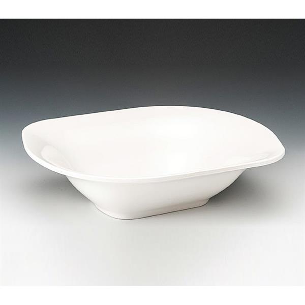 Zicco K-13061 Elips Melamin Kase 30x26x8 Cm Beyaz