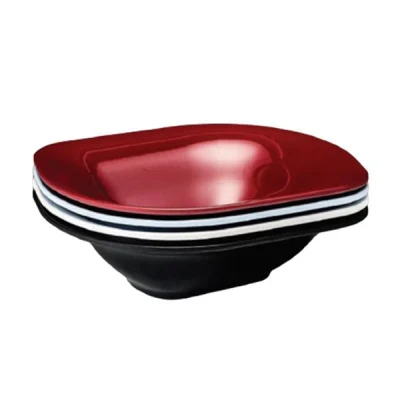 Zicco K-13061 Elips Melamin Kase 30x26x8 Cm Kırmızı
