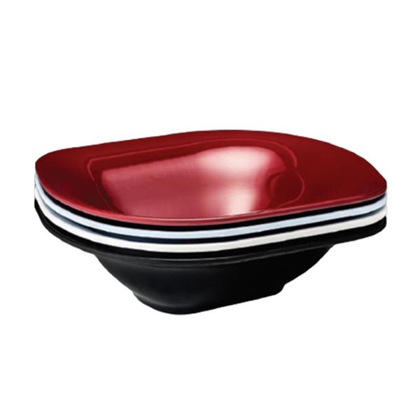 Zicco K-13061 Elips Melamin Kase 30x26x8 Cm Kırmızı
