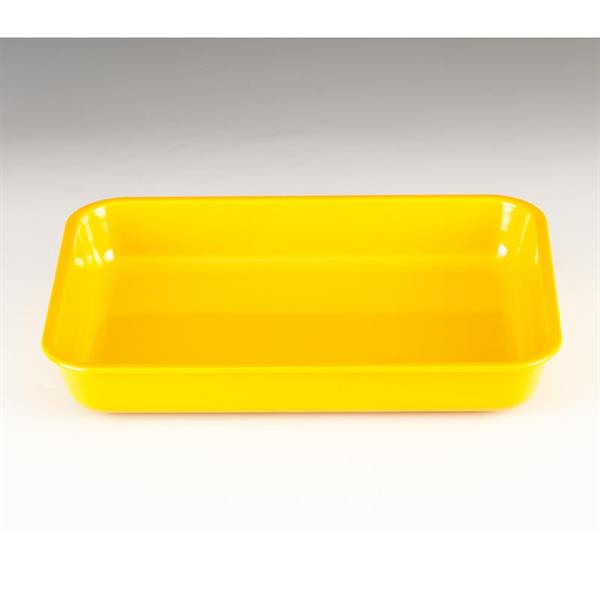 Zicco K-1994 Köşeli Melamin Teşhir 38x28,5x6 Cm Sarı