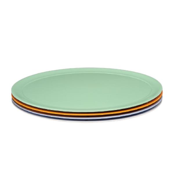 Zicco K-2003 Oval Melamin Teşhir 55,5x42x3 Cm Sarı