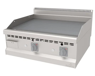 Atalay AGI-870 CR Gazlı Düz Pleyt Izgara Ce Belgeli 80x70x30