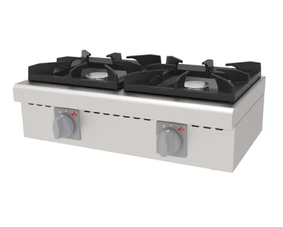 Atalay AGO-02 Gazlı Mini Ocak 2 Yanışlı Set Üstü 63x36x17