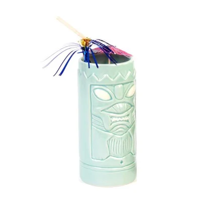 Biradlı Grv-20220 Seramik Tiki Mug 8x18,5 Cm 650 Cc