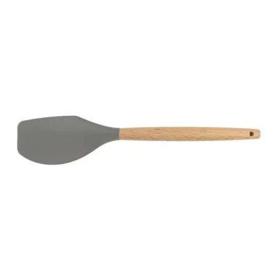 Epinox Ash-13 Silikon Sıyırma Spatulası Ahşap Sap