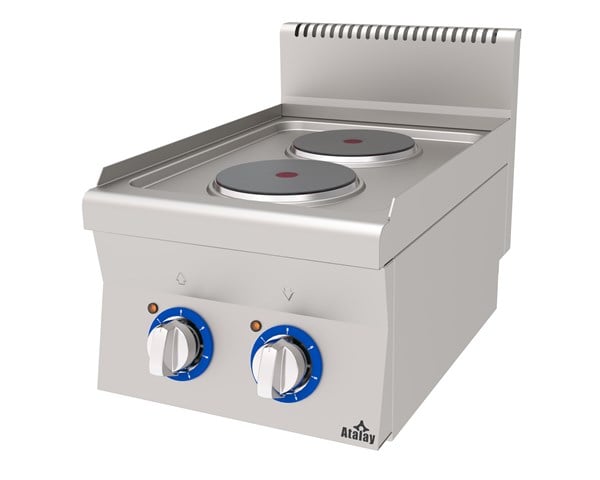 Atalay E AEO-460   Elektrikli Ocak 2 Plateli Set Üstü 40x60x30